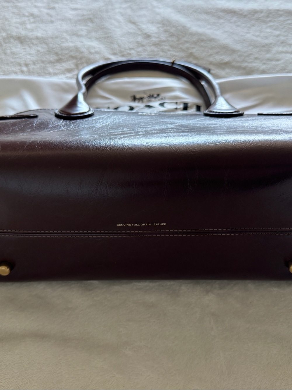Coach Empire Carryall 34 Maple - Picture 9 of 15
